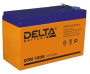 аккумулятор 12v/9ah, delta dtm 1209 12в 9ач 