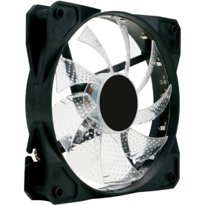 кулер оклик og-cf120rgb2-bk rgb 120х120x25 черный 3-pin 4-pin (molex) ret