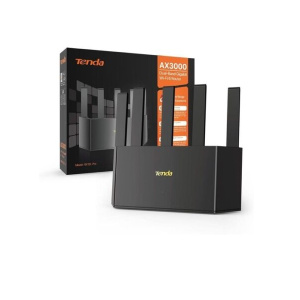 wi-fi роутер tenda tx2l pro двухдиапазонный wi-fi 6 ax1500 5 антенн 4хlan/wan 