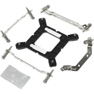 кулер accord acc-4p12 soc-am5/am4/1200/1700/1851 серебристый/черный 4-pin 37db al+cu 180w 565gr