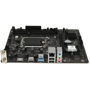 материнская плата maxsun ms-challenger h610m-h v1 wifi h610, lga1700, 2*ddr4, 1*pciex16, 1*pciex1, 1