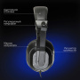 игровой комплект oklick hs-hkm100g imperial (клав/мышь/гарнитура) черный (hs-hkm100g)