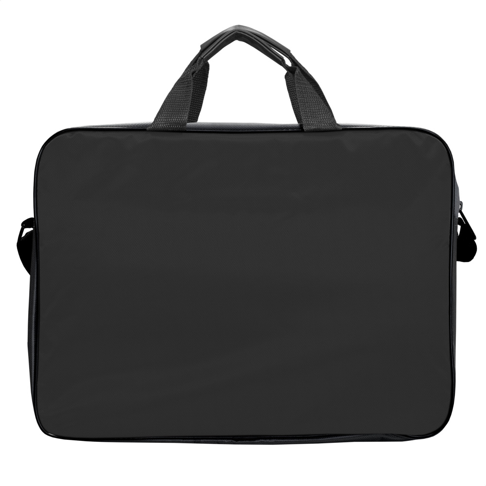 сумка для ноутбука 15" exegate office f1596 black, черная, полиэстер, для ноутбуков до 15.6" 
