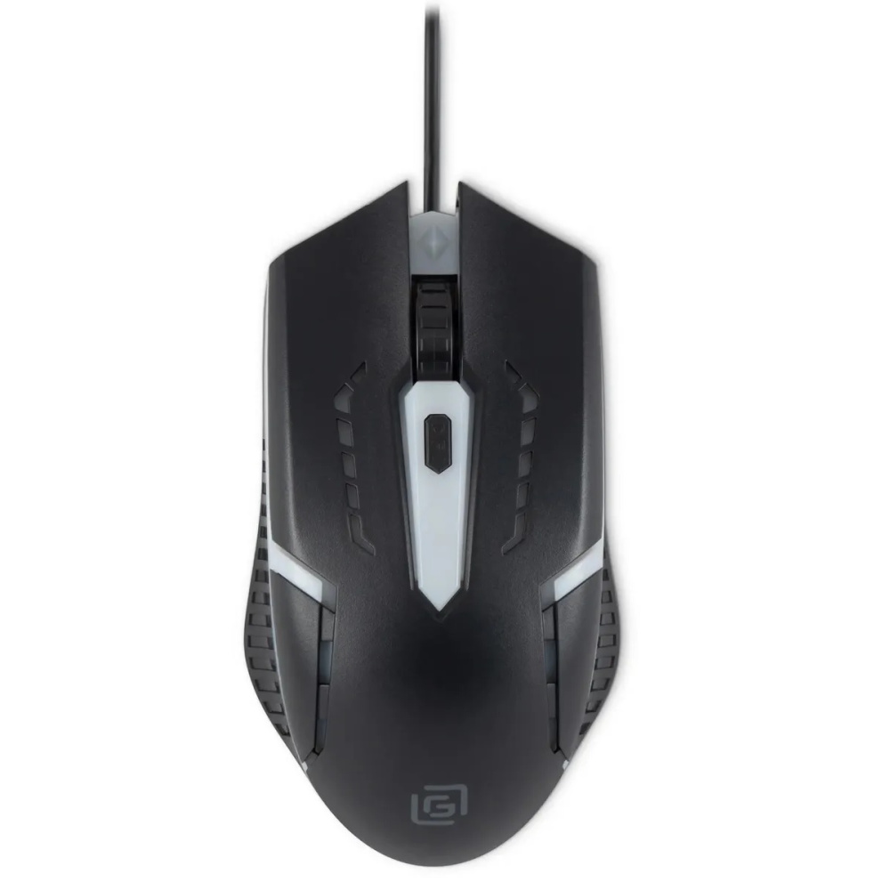 мышка oklick 398g черный оптическая (2400dpi) usb (2but) 1431665