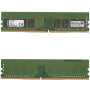 оперативная память 8гб kingston kvr24n17s8/8 ddr4 8192mb 2400mhz cl17