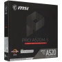 материнская плата msi pro a520m-s a520m, am4, 2*ddr4, 1*pciex16, 1*pciex1, 1*m.2, 2*typec, 2*usb3.2g