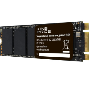 накопитель ssd 240гб kingprice kpss240g1 sata m.2 2280