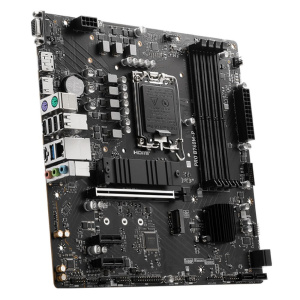 материнская плата msi pro b760m-p b760, lga1700, 4*ddr5, 1*pciex16, 2*pciex1, 2*m.2, 1*typec, 3*usb3