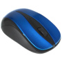 беспроводная мышка oklick 675mw черный/синий оптическая (800dpi) беспроводная usb (2but)