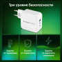 зарядное устройство digma pro dpw10b dpw1b0g012wh 100w 5a (pd+qc) 2хusb-c/usb-a универсальное белый 
