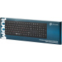 клавиатура oklick 100m hw3 черный usb (654570)
