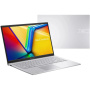 ноутбук asus vivobook x1504za-bq451 i5 1235u/8gb/ssd512gb/15.6"/ips/fhd/noos/silver 90nb1022-m01p00