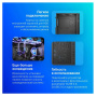 корпус montech x3 glass черный без бп atx 6xargb вентиляторов в комплекте