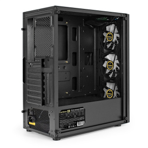корпус miditower exegate evo-8227-npx500 (atx, бп 500npx с вент. 12см, 2*usb+1*usb3.0+hd audio, черн