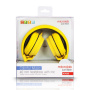наушники с микрофоном microlab k763d yellow, 20hz - 20khz