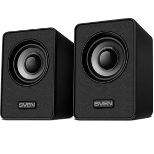 колонки sven 135 2.0 черный 6вт