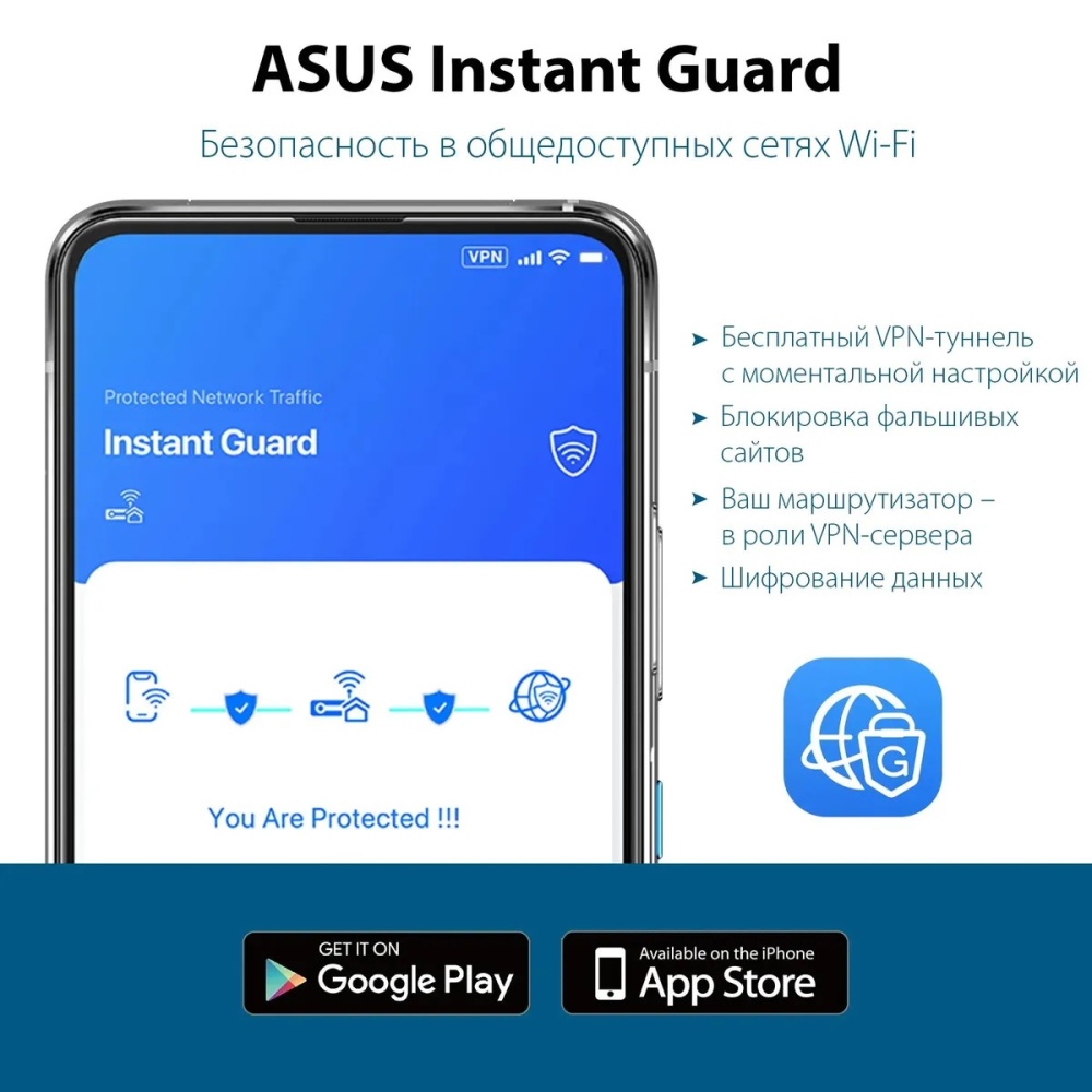 wi-fi роутер asus rt-ax57 ax3000
