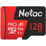 карта памяти microsd 128гб netac nt02p500pro-128g-s