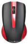 мышка oklick 485mw+ черный/красный оптическая (1200dpi) беспроводная usb (2but)