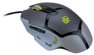 мышка oklick 915g hellwish v2 черный/серый оптическая (4800dpi) usb (6but) 1003993