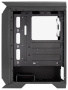 корпус aerocool gladiator duo-g-bk-v1 atx без бп, с окном, подсветка