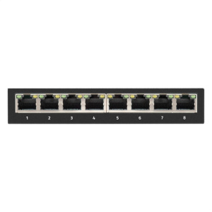 коммутатор неуправляемый exegate edgs-1008d (8-портовый гигабитный utp 10/100/1000 base-t, металличе