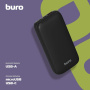внешний аккумулятор buro bp20a 20000mah 10w 2a usb-a черный (bp20a10pbk)