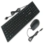 клавиатура и мышь gembird kbs-9050 черн.,104кл, 3кн., каб.1.5м