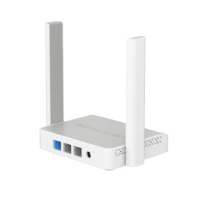 wi-fi роутер keenetic netcraze starter nc-1121 2х антенны wi-fi 4, n300, 2.4ггц, 3 wan/lan n300 10/1