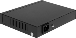 коммутатор osnovo sw-21000(120w) 120w неуправляемый 10 портовый 2хsfp + 8xpoe