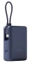 внешний аккумулятор со встроенным кабелем xiaomi 33w power bank 10000mah (integrated cable) синий