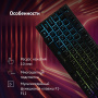 клавиатура oklick 780g slayer черный usb for gamer led 412899