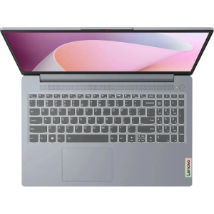 ноутбук lenovo ip slim 3 15amn8 ryzen 5 7520u/8gb/ssd256gb/610m/15.6"/tn/fhd/noos/grey 82xq0006rk