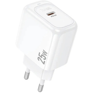 зарядное устройство hoco cs53a surplus 25w 3a (pd) usb type-c универсальное белый (31488)