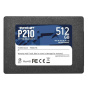 накопитель ssd 512гб patriot p210s512g25 p210 sata3