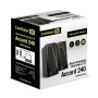 акустическая система 2.0 exegate accord 240 (питание usb, 2х3вт (6вт rms), 60-20000гц, цвет черный, 