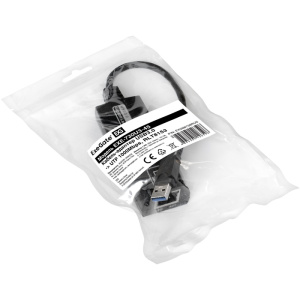 кабель-адаптер exegate exe-730u3-45 (usb3.0 --> 1xrj45 utp 1000mbps, realtek chipset rtl8153)