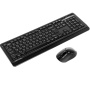 беспроводная клавиатура и мышь a4tech fstyler fg1012 черный/серый