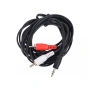 кабель audio стерео 3,5mm джек(m) - 2rca(m) 3m sparks sn1037