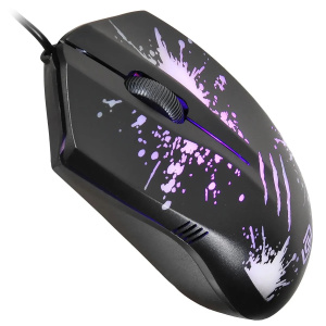 мышка oklick 399m stigma черный оптическая (1000dpi) usb (3but)