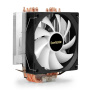 кулер exegate wizard exx600-pwm.argb (al+cu, 6 тепл.трубки, lga1954/1851/1700/1200/115x/am5/am4, tdp