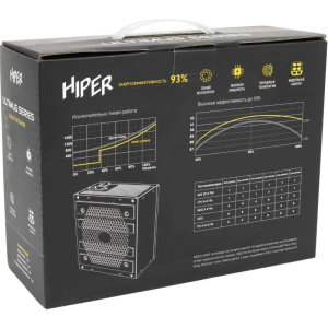 блок питания hiper hpb-750fmk2 atx 750w 80+ gold cabel managment модульный