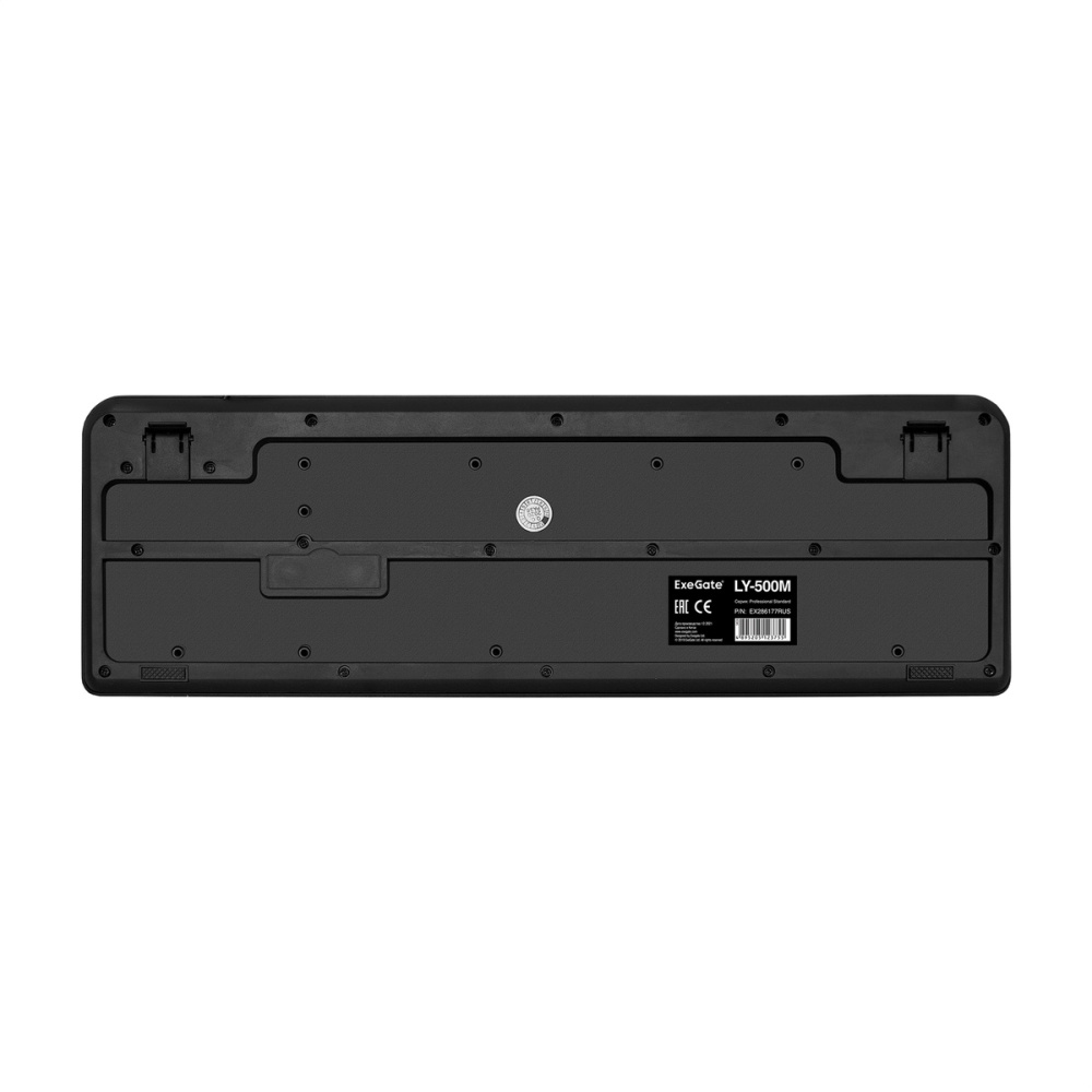 клавиатура exegate multimedia professional standard ly-500m (usb, полноразмерная, влагозащищенная, 1