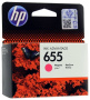 картридж 655 hp cz111ae для dj ia 3525/4615/4625/5525/6525 magenta 600 стр. 