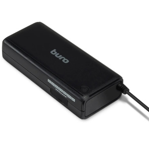 адаптер питания универсальный buro bum-1187h90 ручной 90w 12v-20v 11-connectors от бытовой электросе
