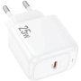 зарядное устройство hoco cs53a surplus 25w 3a (pd) usb type-c универсальное белый (31488)