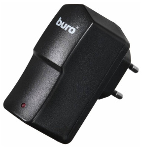 зарядное устройство buro xcj-024-2.1a 10.5w 2.1a usb-a универсальное черный