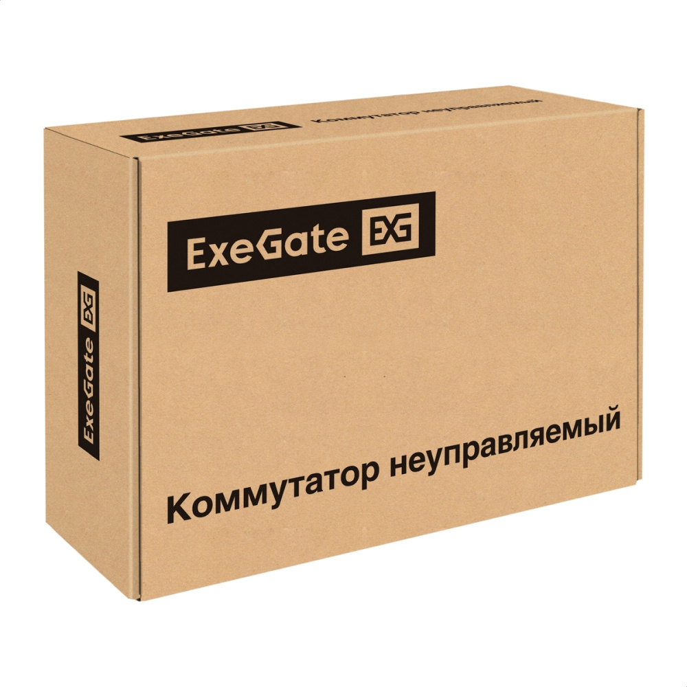 коммутатор неуправляемый exegate edgs-1082d.8poe-120w (10-портовый: 8 портов utp 10/100 base-tx с по