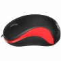 мышка oklick 115s черный оптическая (1200dpi) usb для ноутбука (2but)