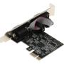 контроллер pci-e to 2xcom ax99100 2xcom bulk asia pcie 2s